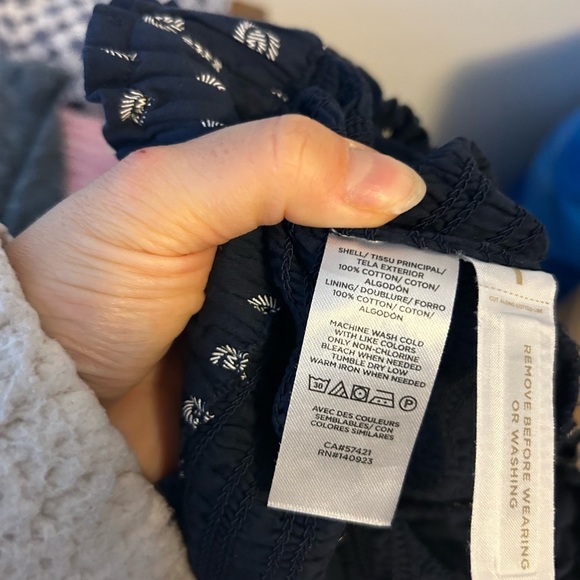 Loft Shell Smocked Ruffle Mini Skirt - Picture 4 of 5